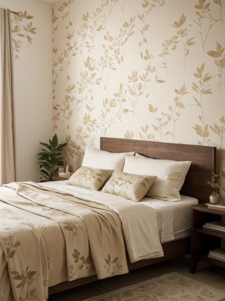 Create a Serene Beige Bedroom with Nature-Inspired Details