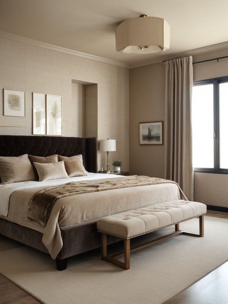 Cozy Beige Bedroom Decor - Layer Textures for a Stylish Home