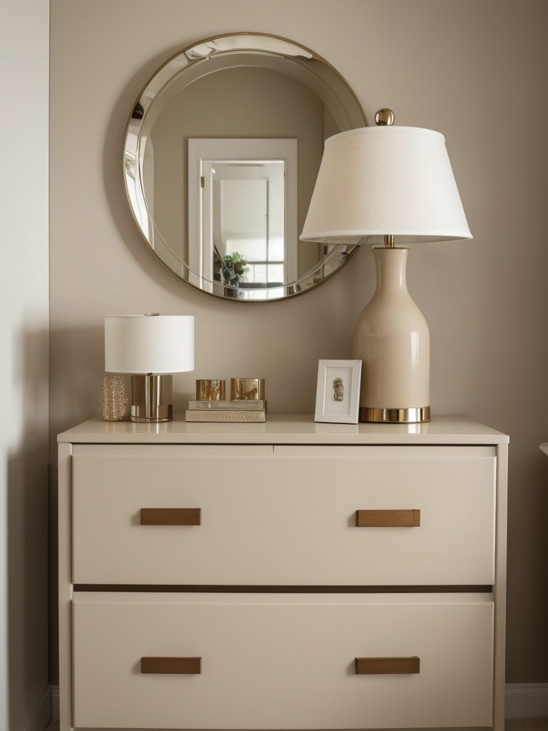 Beige Bedroom Bliss: Stylish Storage Solutions for Apartments