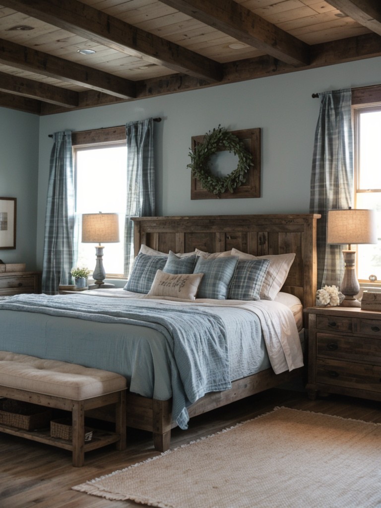 Rustic Farmhouse Bedroom: Cozy Country Retreat