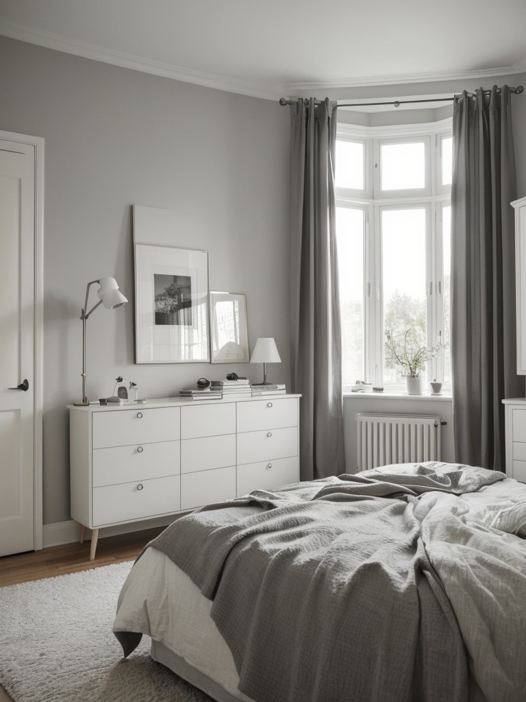 Monochromatic Magic: Create a Scandinavian Oasis in Your Apartment!