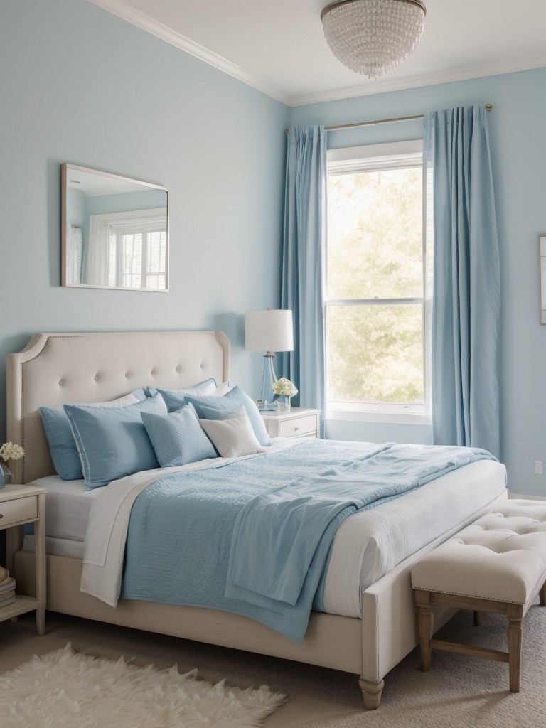 Soothing Pastel Blue Bedroom Decor: Your Escape to Serenity