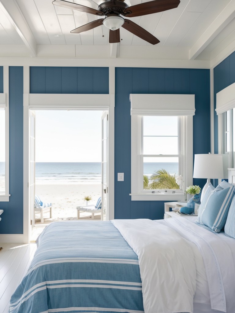 Coastal Chic: Create Your Perfect Blue Bedroom Retreat