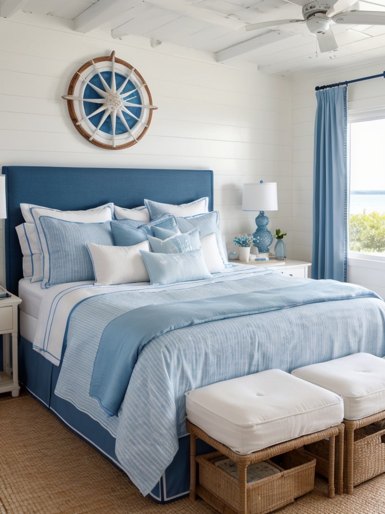 Coastal Bliss: Transform Your Bedroom into a Nautical-Inspired Haven