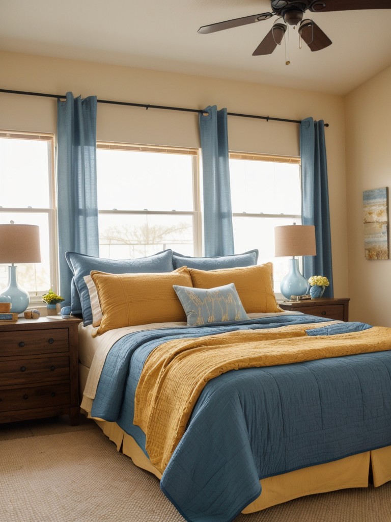 Relaxing Blue Bedroom Decor: Embrace Serenity in Your Apartment