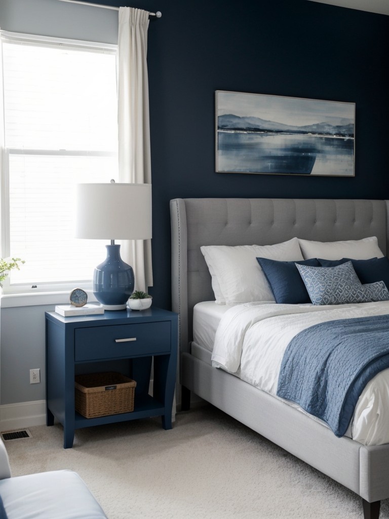 Serene Blue Bedroom Decor Ideas for Your Minimalist Apartment