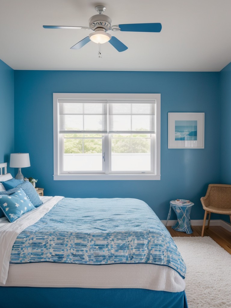 Create a Serene Space with Vibrant Blue Bedroom Decor. Get inspired!