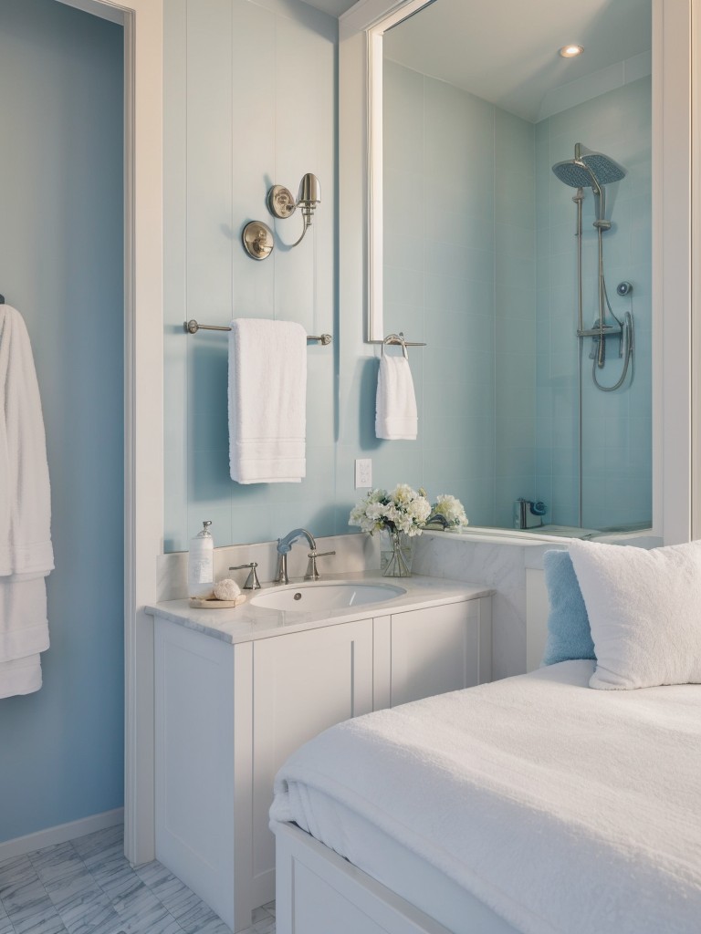 Seaside Serenity: Transform Your Bedroom with Blue Decor