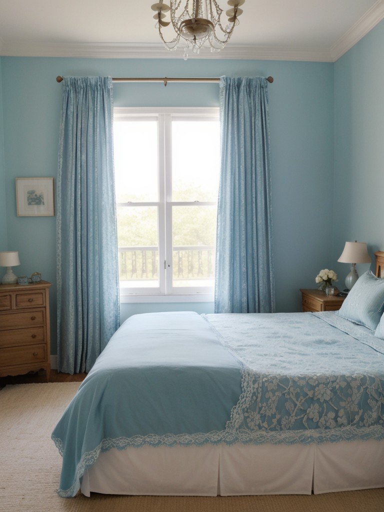 Seaside Serenity: Transform Your Bedroom with Blue Decor