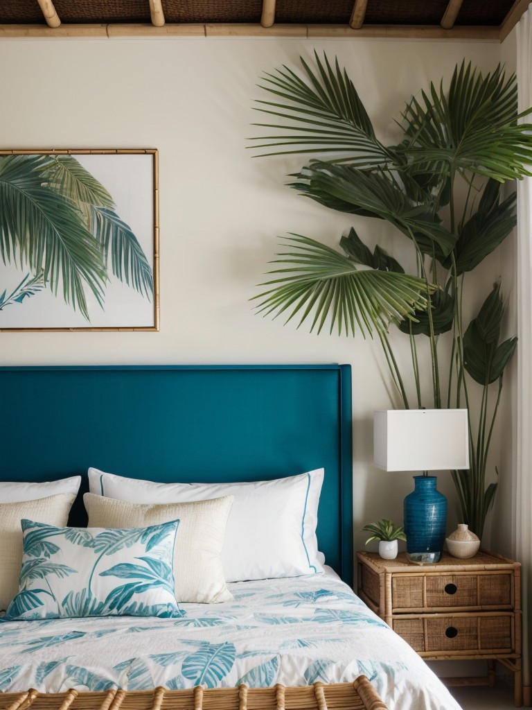 Create a Tropical Oasis in Your Apartment Bedroom