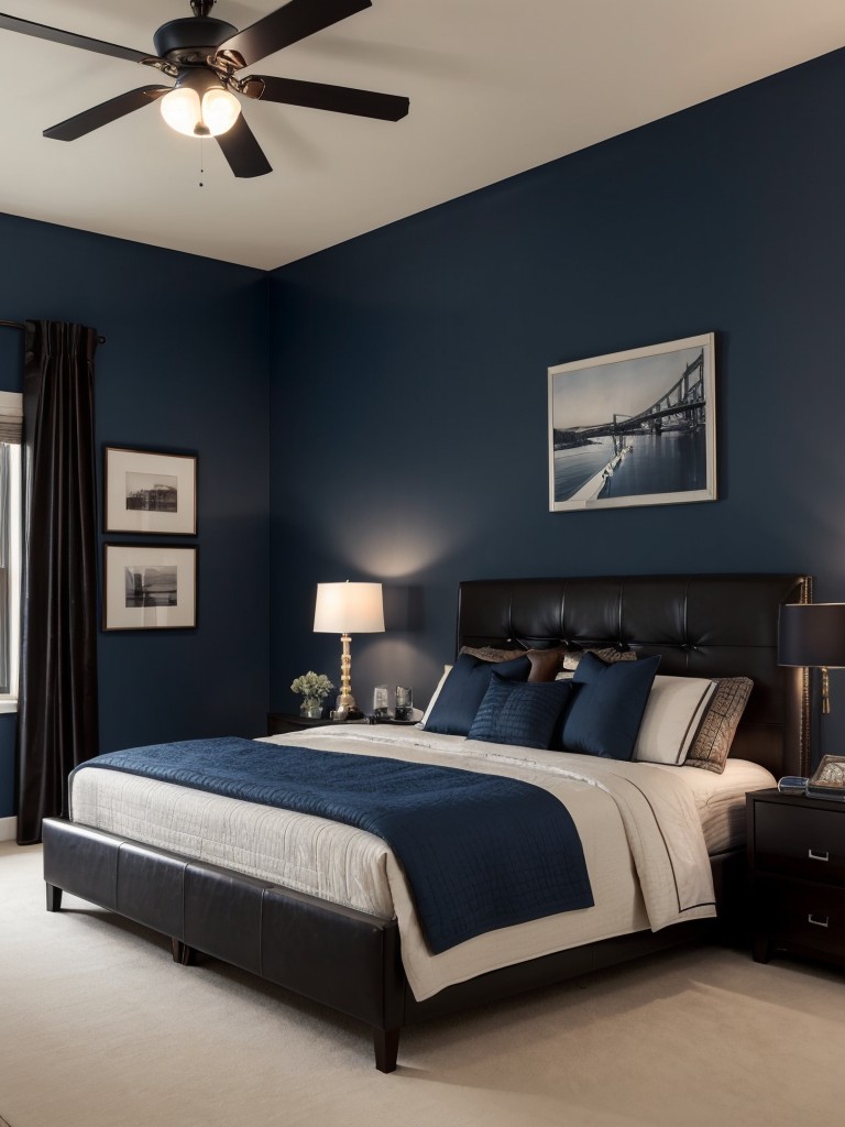 Create a Blue Haven: Stylish Apartment Bedroom Ideas!