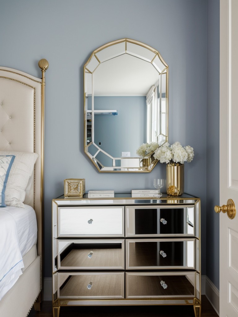 Luxe Blue Bedroom Decor: Elevate Your Space with Art Deco Vibes