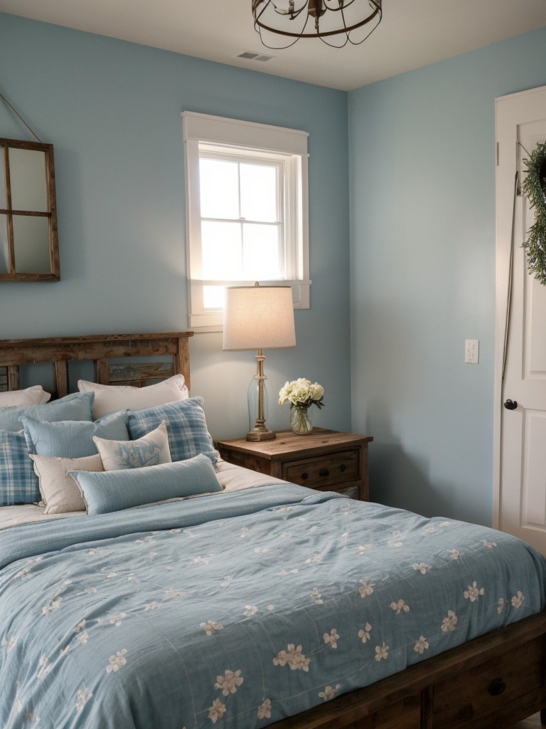 Revitalize Your Space with Refreshing Blue Bedroom Decor!