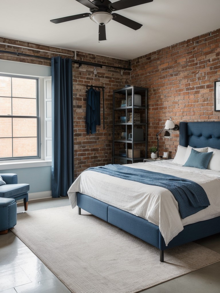 Revive Your Apartment with Modern Blue Bedroom Decor