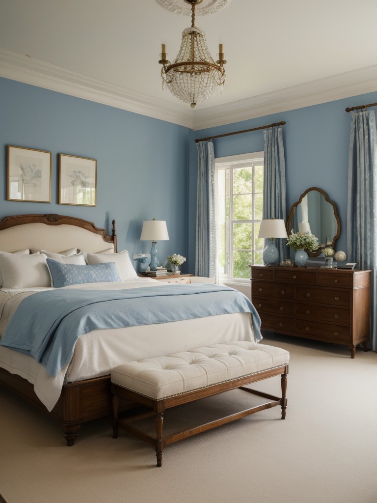 Timeless and Tranquil: Create Your Dream Blue Bedroom