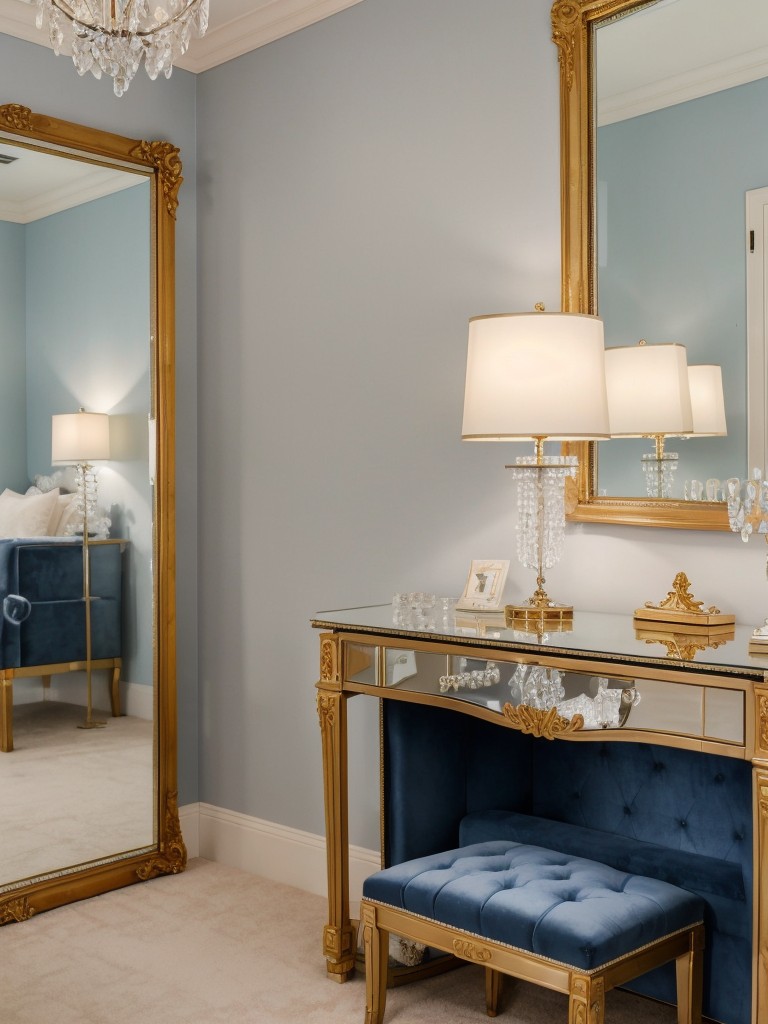 Velvet, Mirrors, Chandeliers: Glam Up Your Apartment Bedroom!