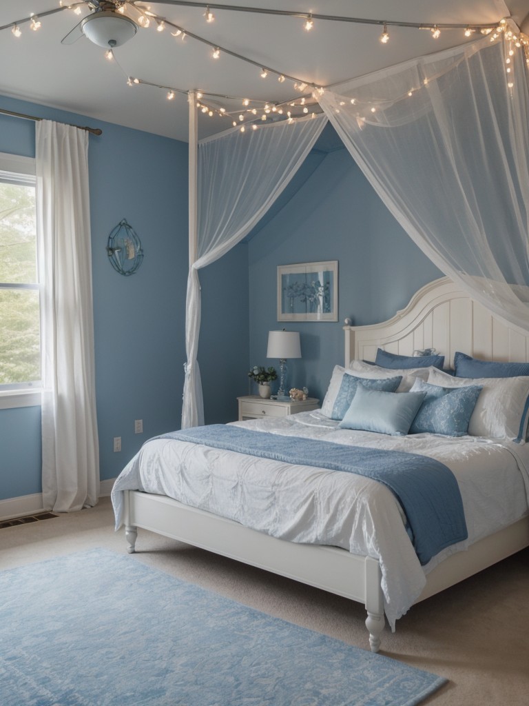 Transform Your Apartment into a Blissful Blue Oasis.