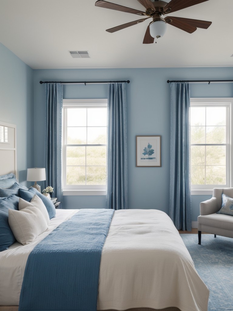 Create a Serene Oasis with Blue Bedroom Styling