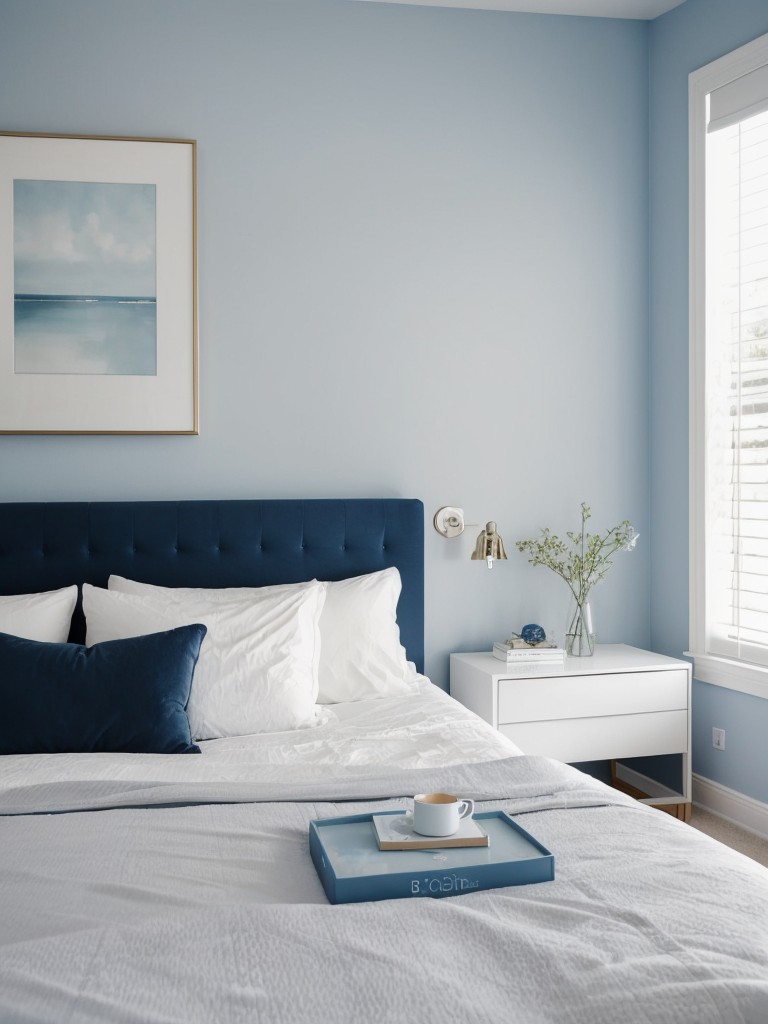 Create a Serene Blue Haven for Your Apartment