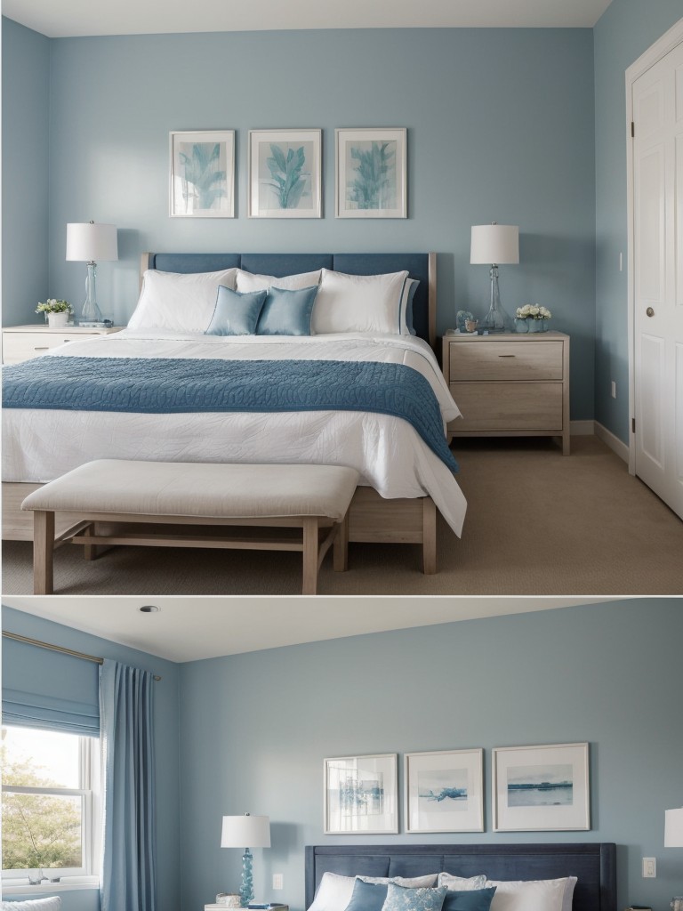 Revamp Your Bedroom with Serene Blue Décor