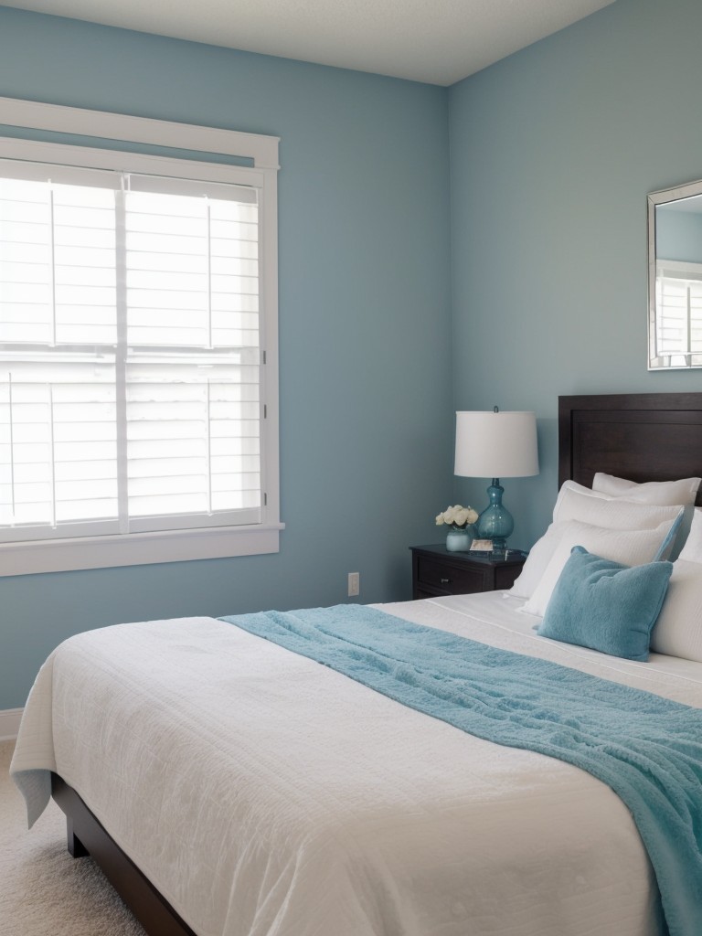 Turn Your Bedroom into a Serene Oasis with Blue Decor!