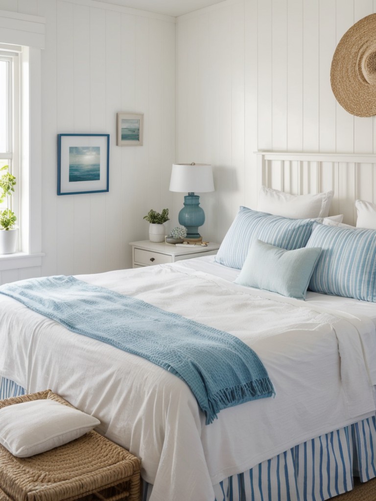 Beachy Bedroom Bliss: Scandinavian Decor for a Coastal Retreat