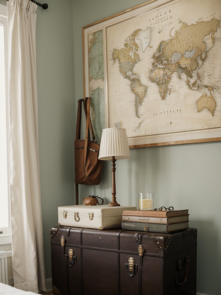 Travel-inspired Bedroom Decor: Vintage Vibes for a Wanderlust Haven