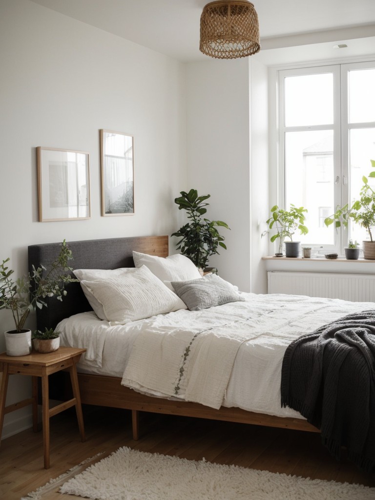 Chic Apartment Vibes: Stylish Scandinavian Bedroom