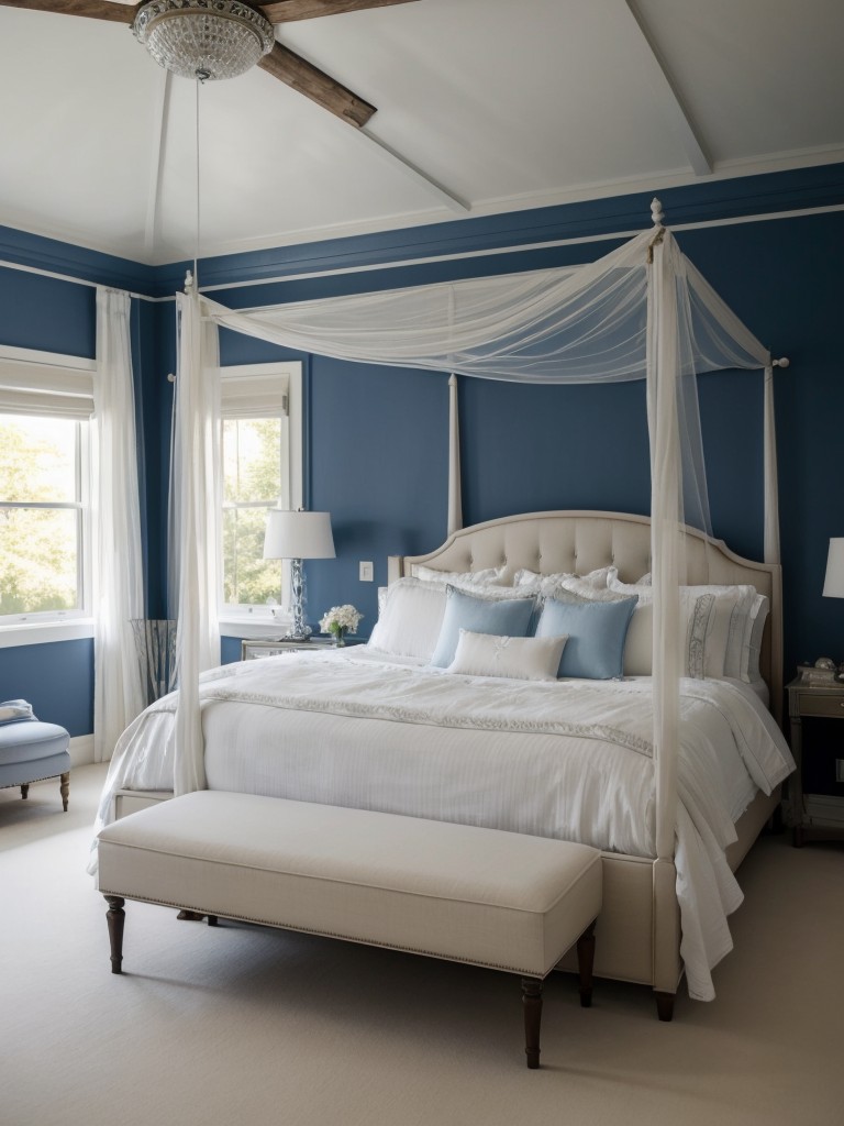 Regal and Elegant: Transform Your Bedroom with a Canopy Bed