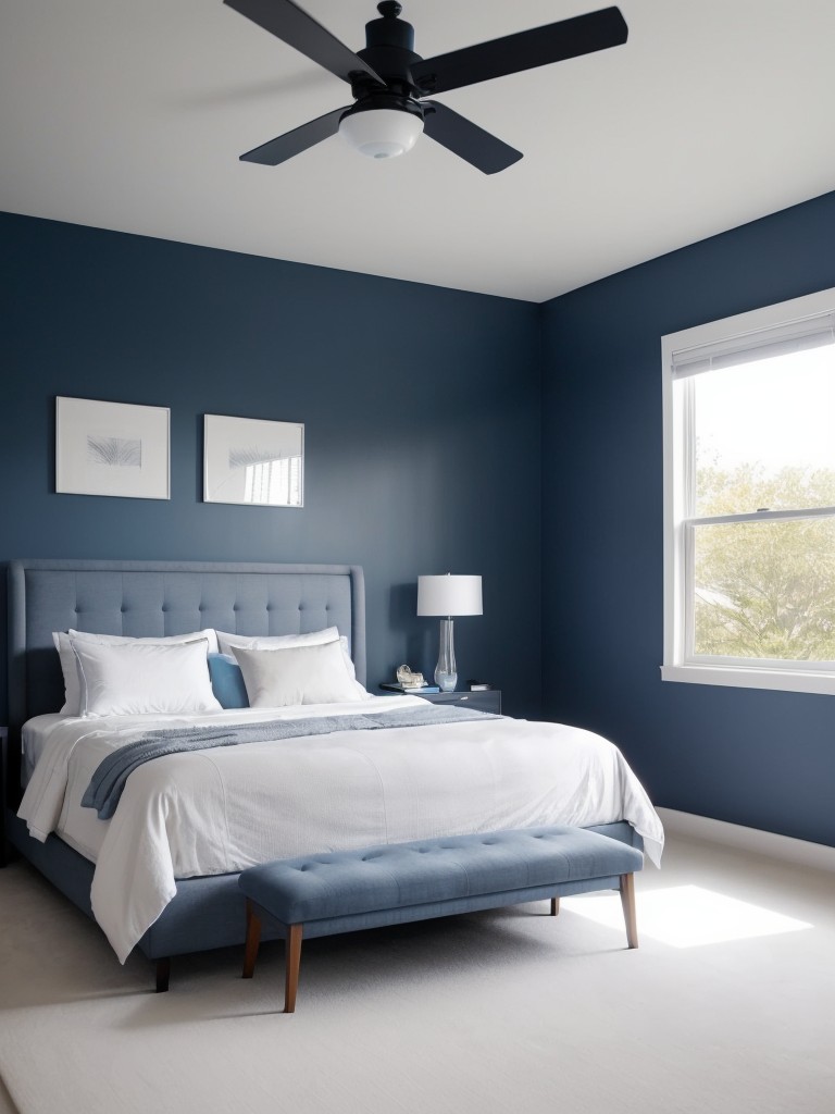 Create a Chic & Serene Blue Bedroom Retreat