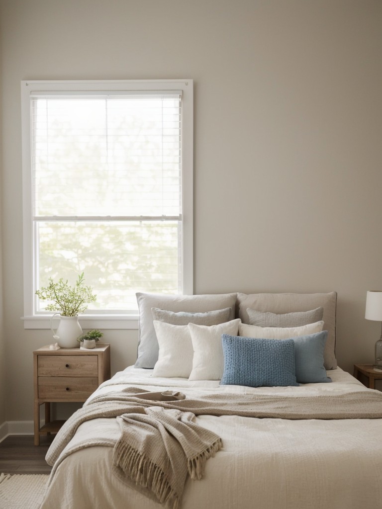 Create a Zen Bedroom: Relax with Blue Styling!