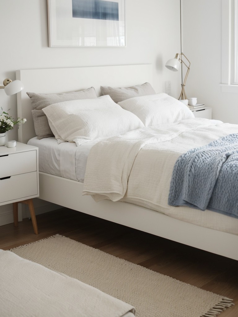 Create a Serene Scandinavian Sanctuary in Your Blue Bedroom!