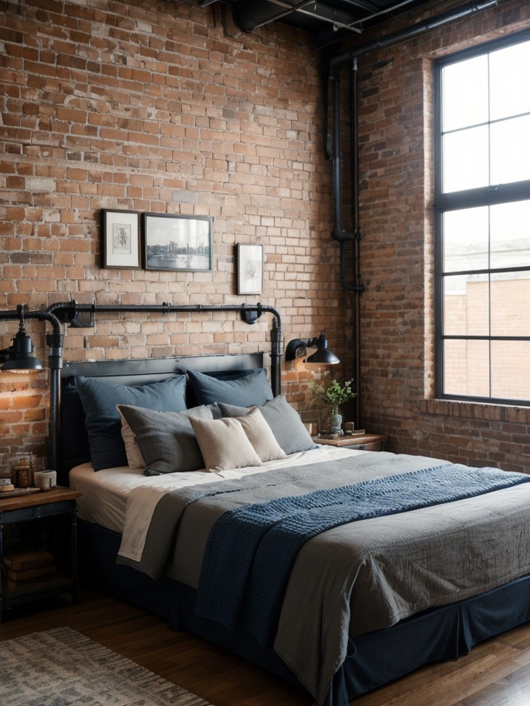 Industrial Chic: Create a Cool Apartment Vibe with Exposed Brick and Vintage Lighting