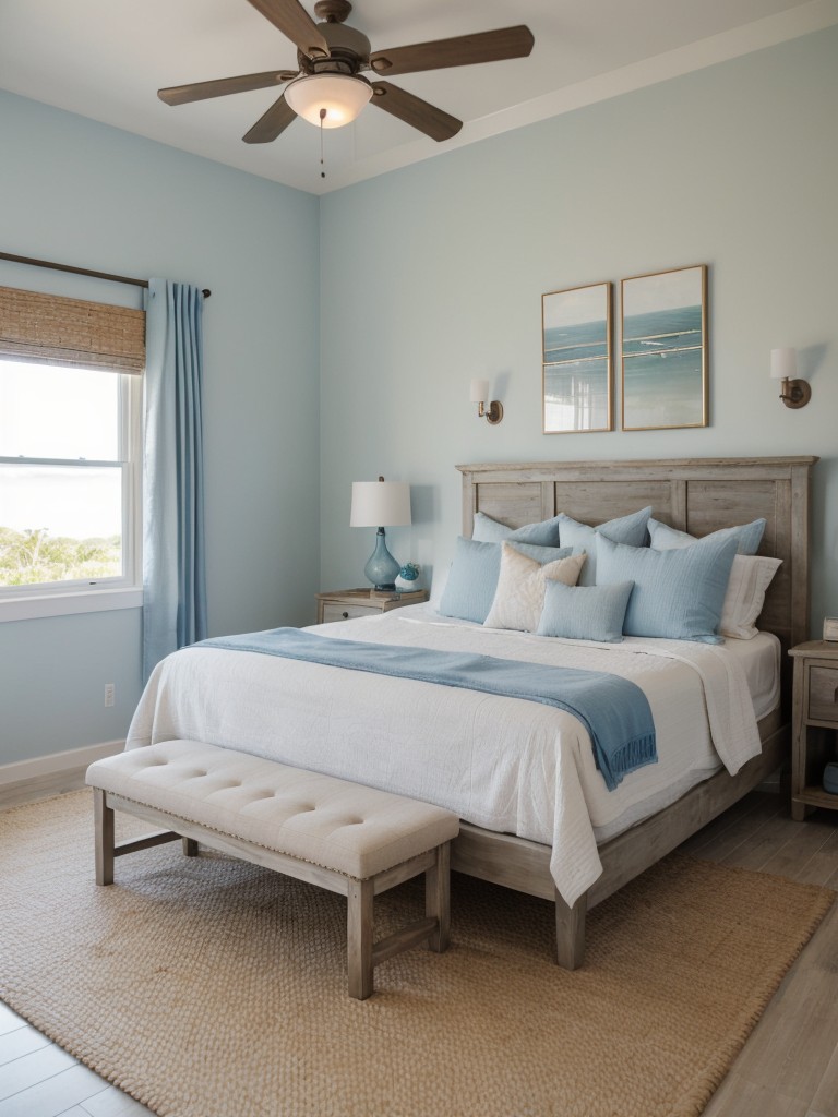 Coastal Calm: Create a Blue Bedroom Oasis.