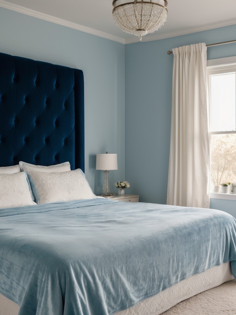 Blue Bliss: Transform Your Bedroom into a Serene Sanctuary