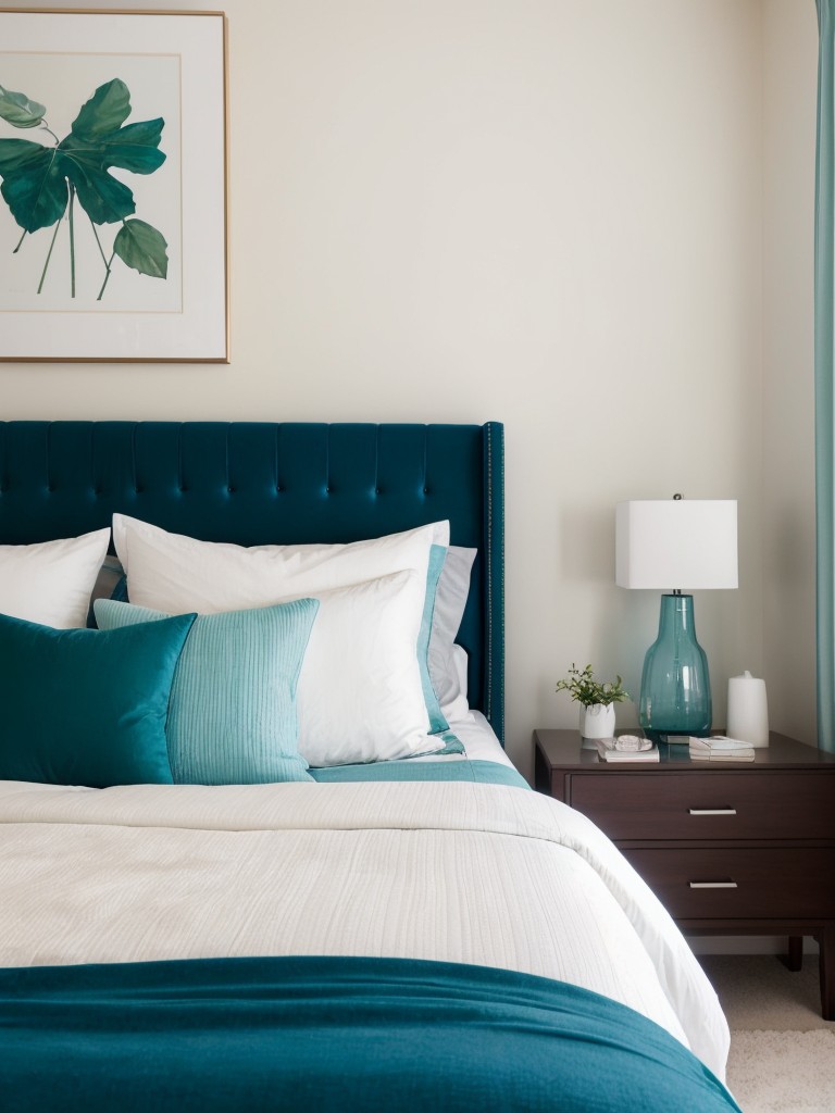 Get Serene Vibes: Add a Pop of Blue to Your Bedroom!