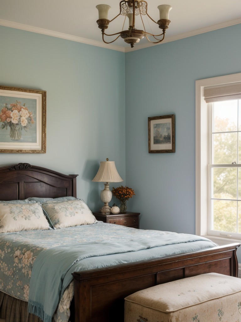 Vintage Vibes: Blue Bedroom Decor to Fall in Love With