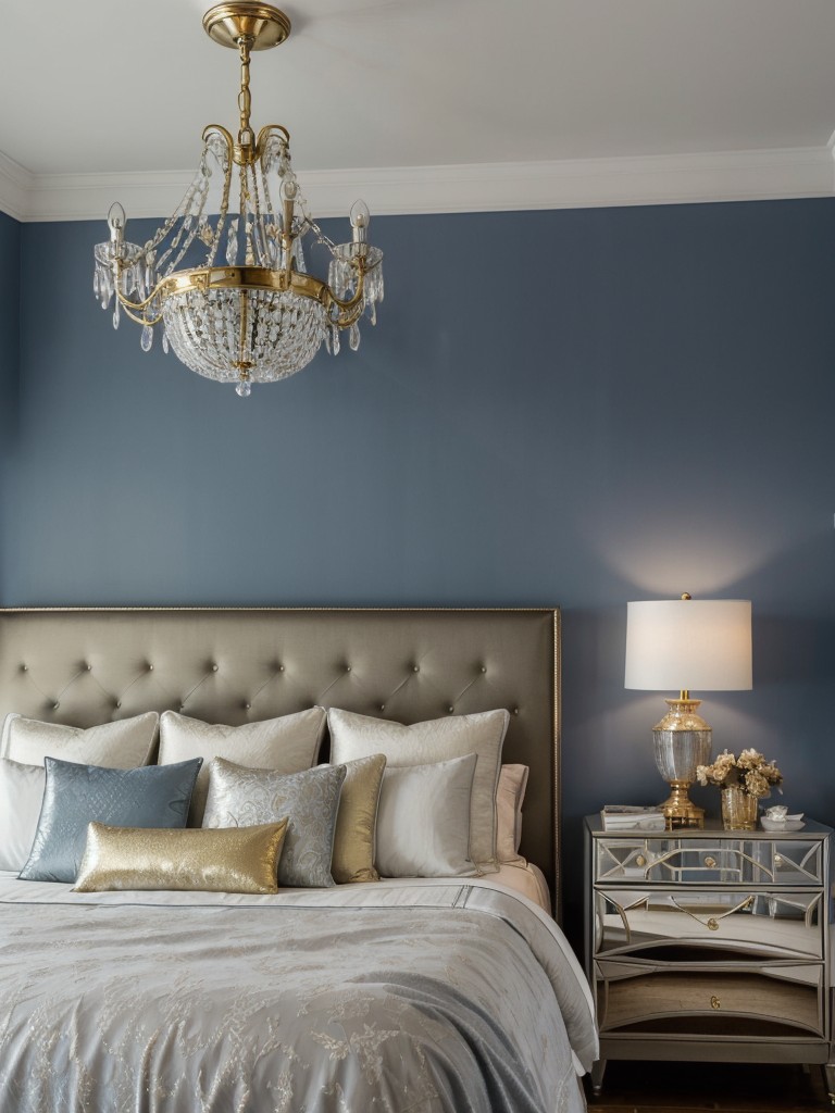 Create a Serene Oasis in your Apartment with Blue Bedroom Decor