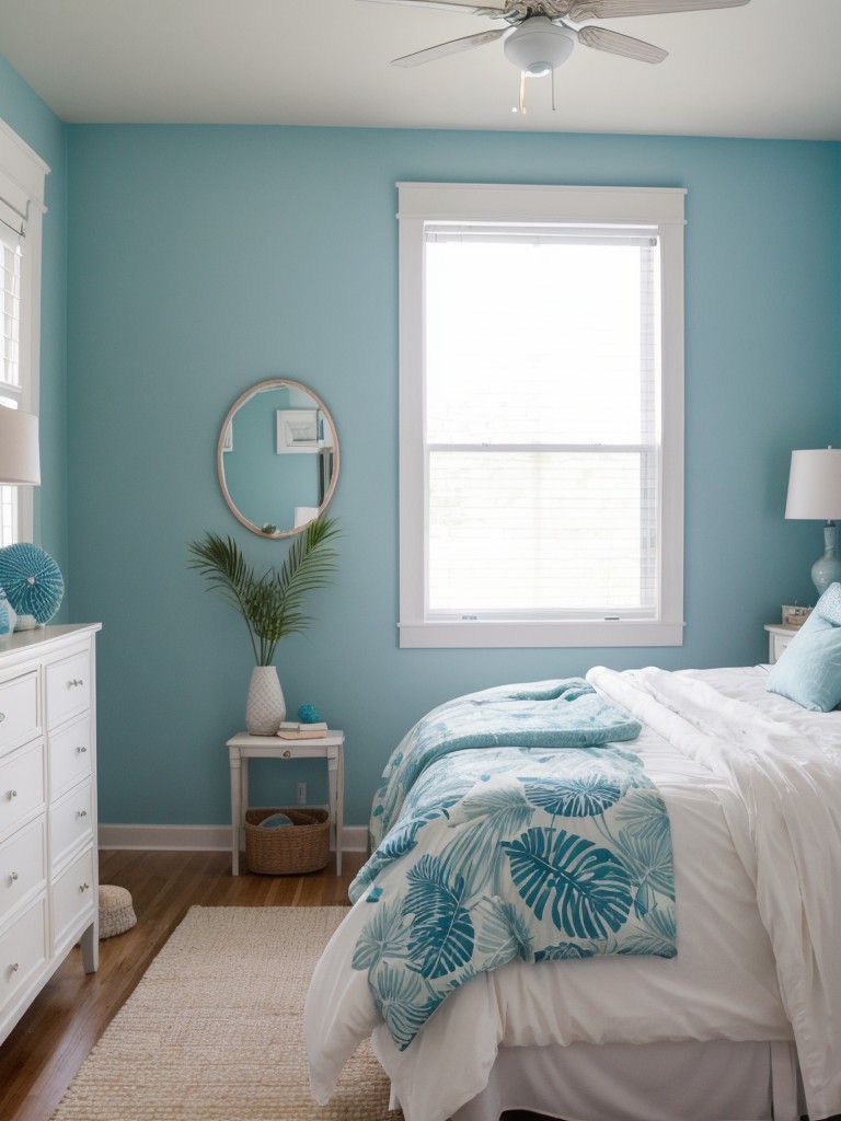 Beachy Vibes: Transform Your Bedroom with Beautiful Blue Makeovers!