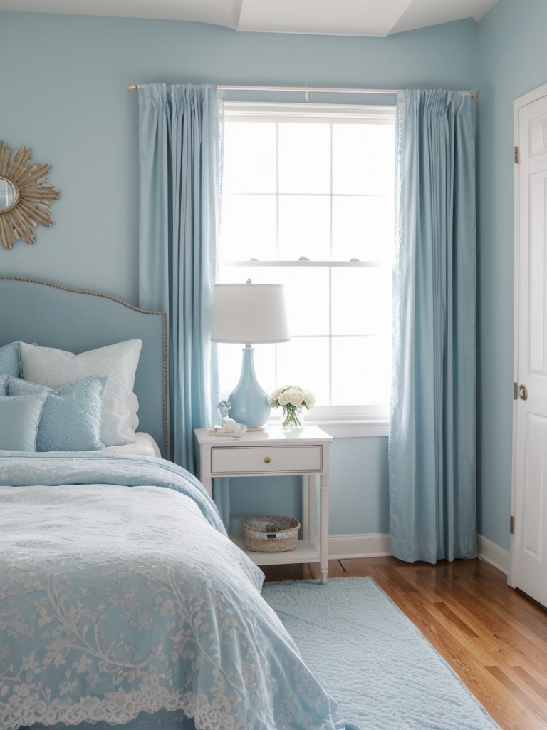 Transform Your Bedroom into a Dreamy Blue Escape