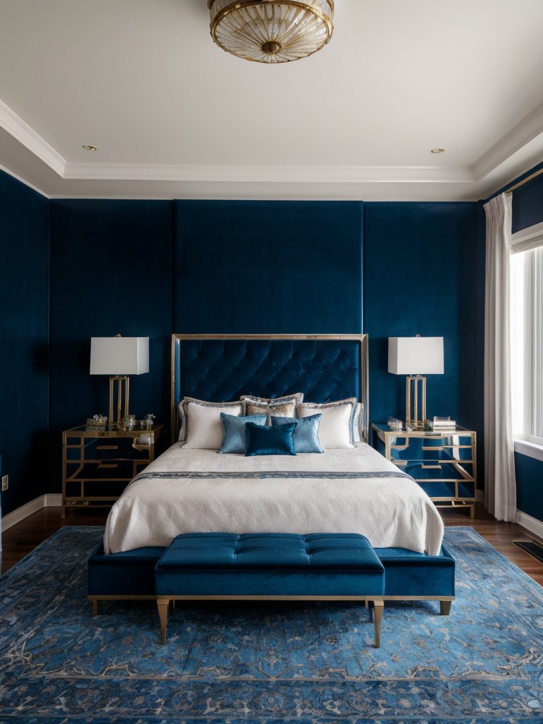 Create a Luxe Bedroom with Jewel Tones & Velvet Touches!