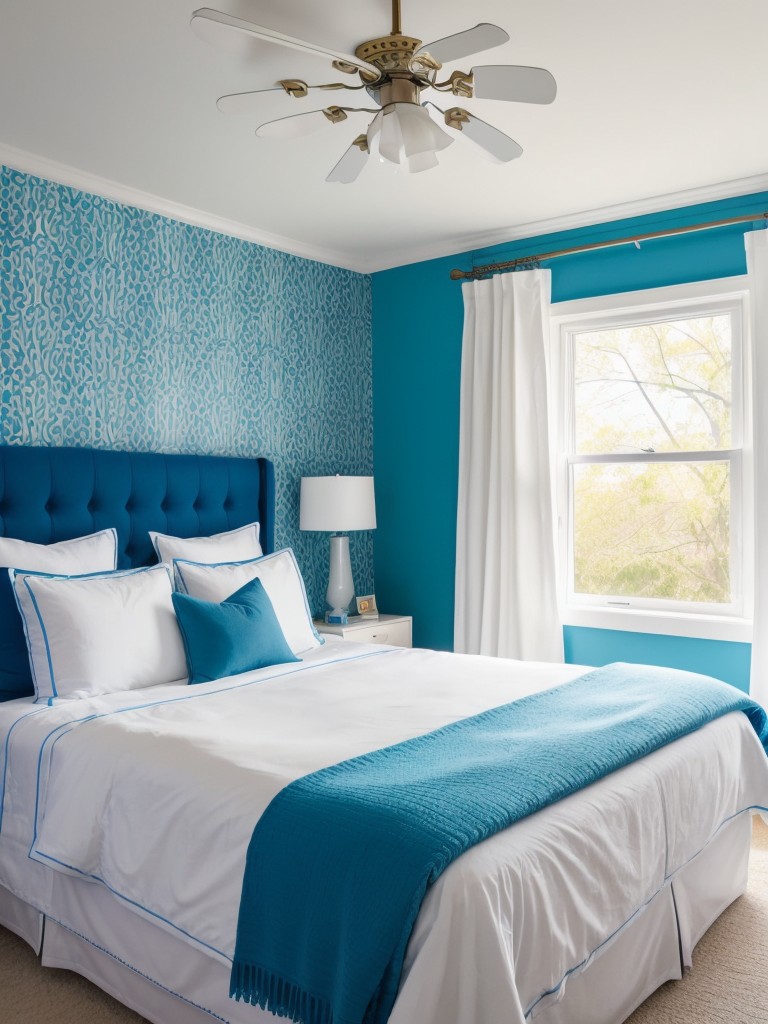 Bring Vibrant Energy to Your Bedroom Design with Playful Pops of Color