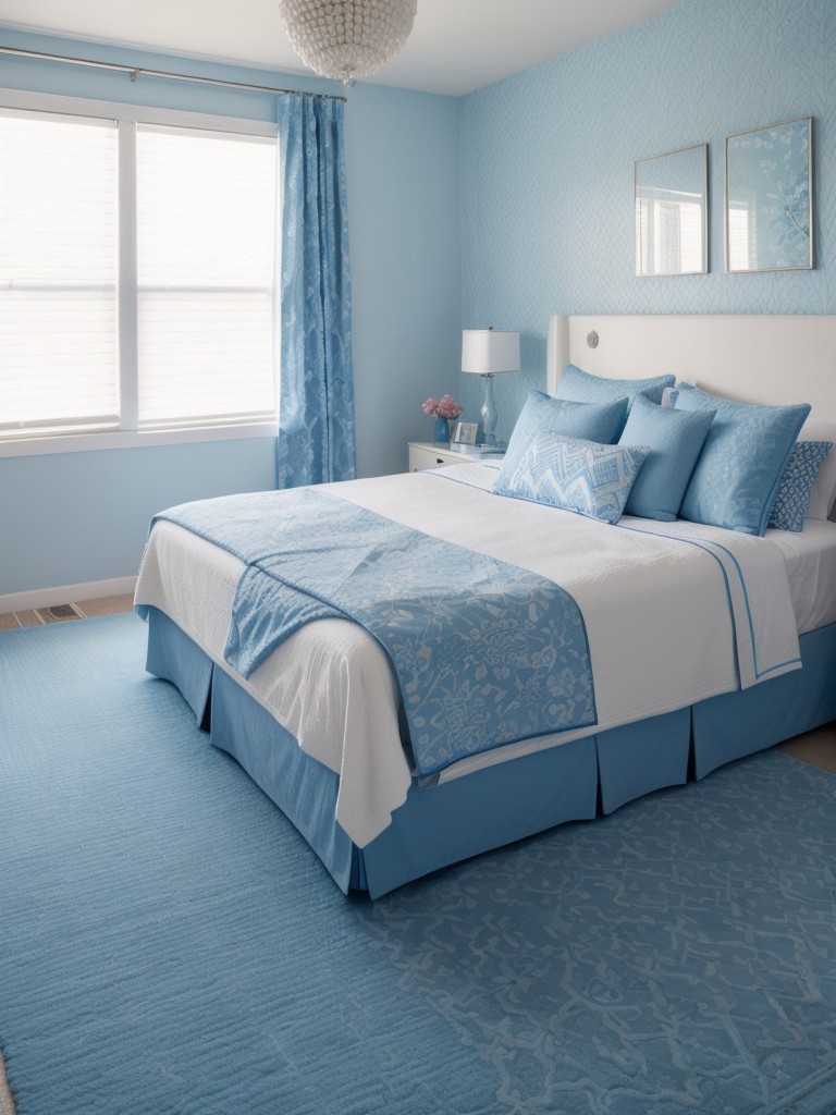 Create a Blue Retreat in Your Apartment with These Bedroom Ideas!