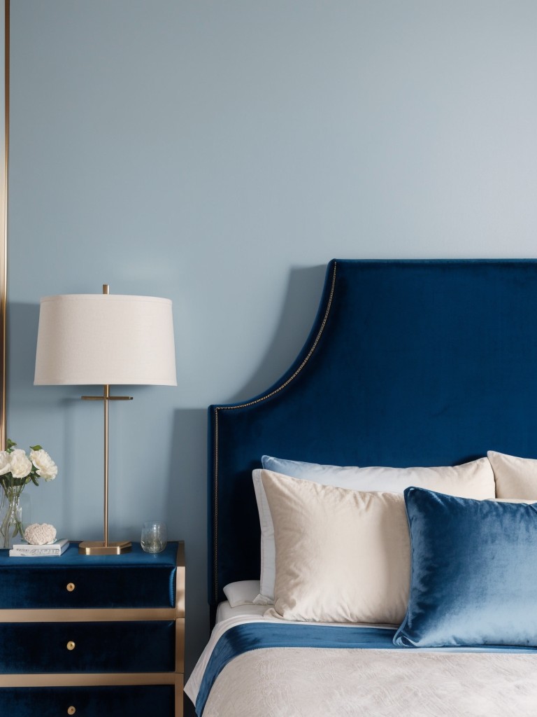 Create a Serene Blue Oasis in Your Bedroom with These Stylish Upgrades!