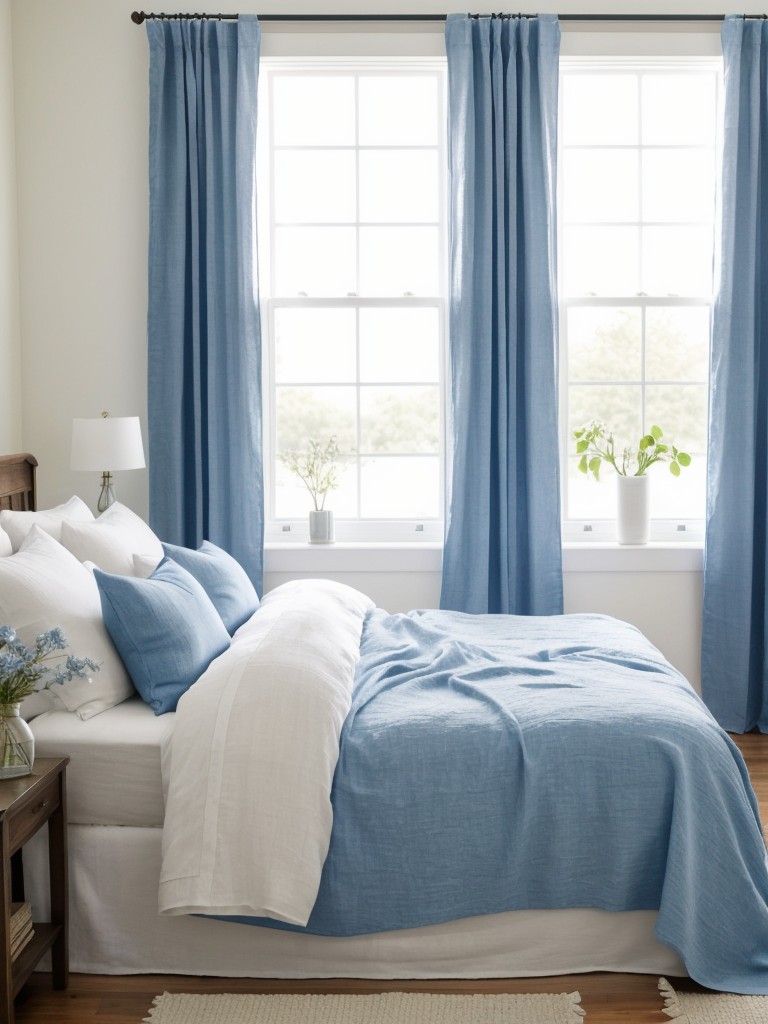 Create a Serene Apartment with Natural Fibers for Your Bedroom