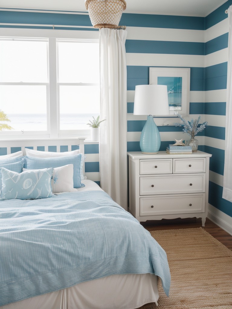 Beach-Inspired Bliss: Create a Coastal Retreat with Blue Bedroom Styling