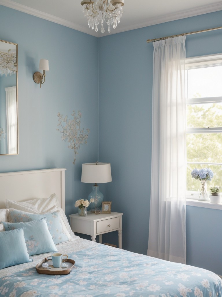 Dreamy Blue Bedroom Styling: Create Romantic Serenity in Your Apartment