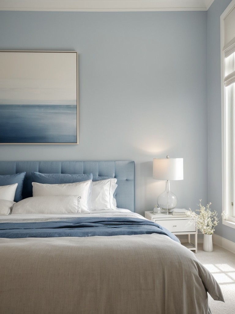 Serene Apartment Bedroom Ideas: Embrace the Allure of Blue for a Tranquil Retreat