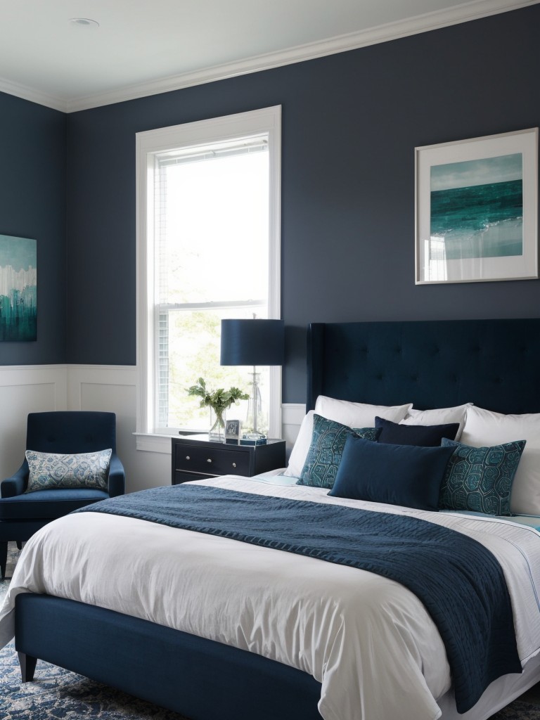 Bold and Vibrant Bedroom Ideas: Elevate Your Space with Captivating Blue Accents