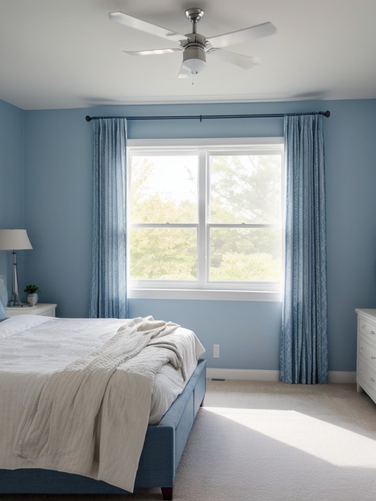 Create Serene Vibes with Blue Bedroom Design